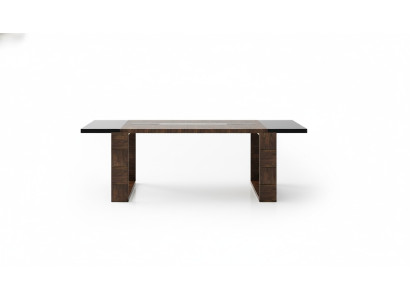 Konferenztisch aus Holz in Braun modern eleganter Design