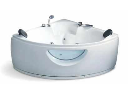 Whirlwanne Whirlpool Sprudelbad Blubberbad Hydromassagewanne Spa-Bad 150x150 cm