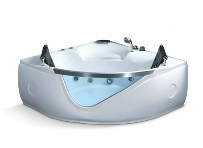 Massage Badewanne Whirlpool Spa Whirlwanne Hydromassagewanne 150x150 cm