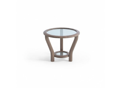 Eleganter brauner Couchtisch aus Holz mit modernem Design