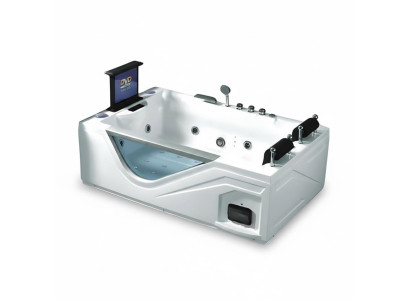 Massage Badewanne Hydromassagewanne Whirlpool Spa Whirlwanne 190x120 cm