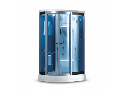 Duschbox Duschkabine Komfortdusche Glaskabine Duschraum Wellnessdusche 120x90 cm