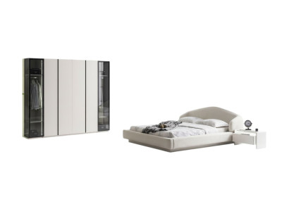 Gemütliches, modernes Schlafzimmer-Set – alles für Ihren Komfort.