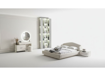 Ein elegantes Set für eine gemütliche Atmosphäre im Schlafzimmer