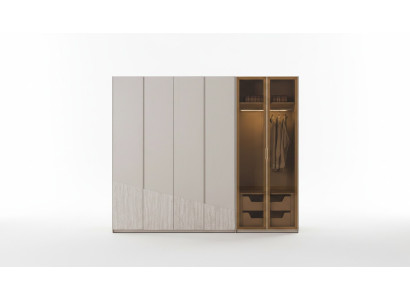 Kleiderschrank Minimalismus und Gemütlichkeit vereint