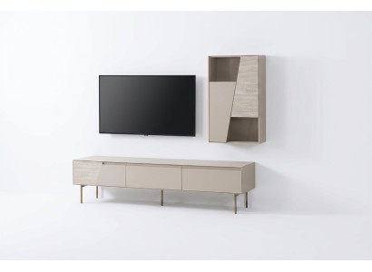 Ein schlichter TV-Schrank, der sich perfekt in ein modernes Interieur einfügt.