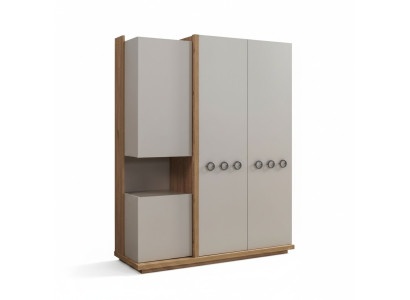 Kleiderschrank Schränke Holz Schrank Kinderzimmer Kleiderschränke Beige