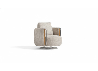 Design Sessel Grau Luxus Wohnzimmer Couch 1 Sitzer Sofa Relax Club Polster