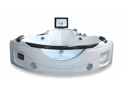 Massagebadewanne Whirlpool Badewanne Blubberbad Spa-Bad Whirlwanne 150x150 cm