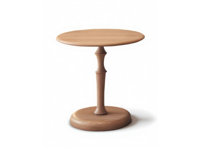 Moderner Beistelltisch Beige Holz Stilvoller Design Wohnzimmertisch