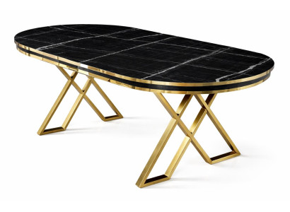 Tisch Stil modern Farbe schwarz neu Esszimmer praktisch bequem Metall