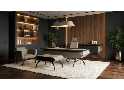 Modernes Büro Set Mit Schreibtisch Sideboard Und Couchtisch