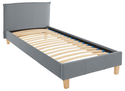 Graues Einzelbett Bettgestell Holzbett Schlafzimmer Betten