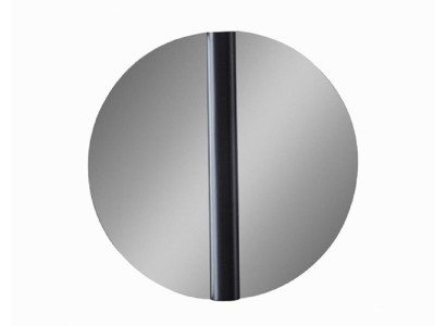 Modernes Design Spiegel Schwarz Rund Exklusiv Wandspiegel Edel
