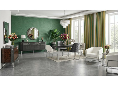 Tisch Konsole Wohnzimmer Stil modern schwarz rechteckig bequem praktisch
