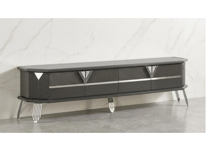 Unterblock Stil modern schwarz Wohnzimmer bequem praktisch geräumig