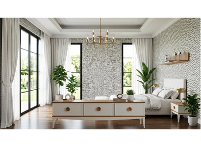 TV board Wandregal Stil modern beige bequem praktisch Wohnzimmer geräumig
