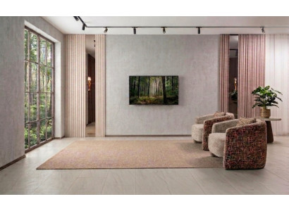 Design Sessel Set Beige Bouclé Modern Komfort Stilvoll Wohnen Exklusiv