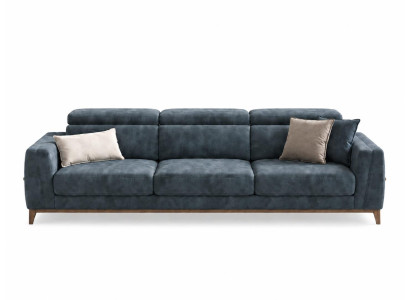 Luxuriöses Sofa 4 Sitzer Designsofa Wohnzimmer Viersitzer Polstersofa