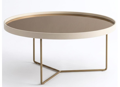 Couchtisch Stil modern goldfarben Wohnzimmer praktisch komfortabel