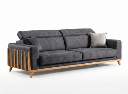 Elegantes Designer-3-Sitzer Sofa mit weicher Polsterung und Komfort