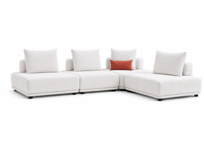 Ecksofa L-Form Wohnzimmer Italienischer Polstersofa Eleganter Möbel