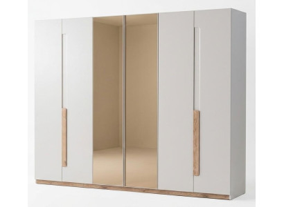 Garderobenschrank Stil modern grau Schlafzimmer praktisch bequem