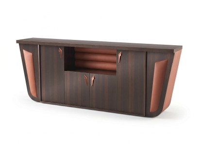 Konsolentisch dunkles Holz Modernes Design Premium-Klasse