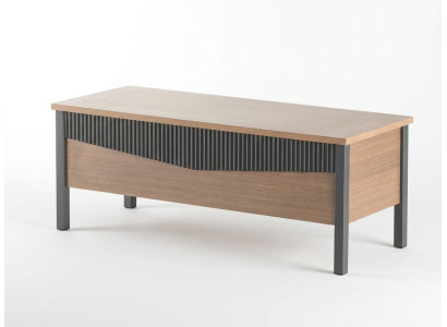 Büroschreibtisch moderner Stil Designer Beige Büromöbel Minimalismus