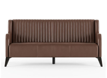 Sofa moderner Stil Designer Braun Büromöbel Minimalismus