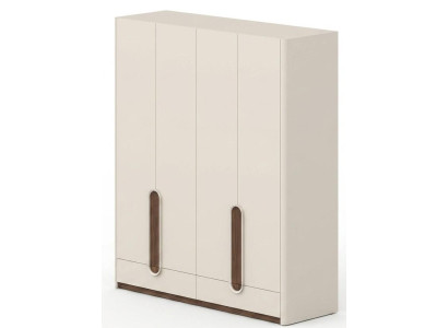 Garderobenschrank Stil modern beige Schlafzimmer praktisch