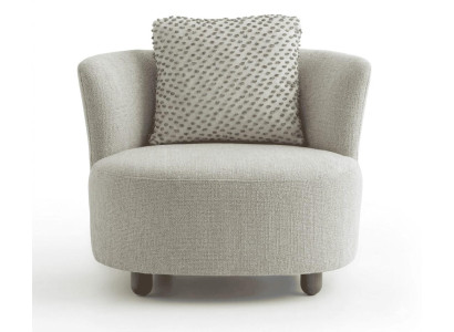 Beiger Sessel Polstersessel Wohnzimmersessel Designsessel Wohnzimmermöbel