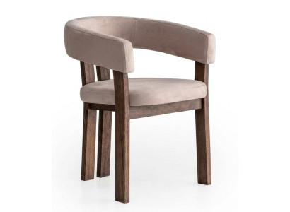 Stuhl Moderner Stil Beige Braun Komfort Luxuriös Stilvoll Praktisch
