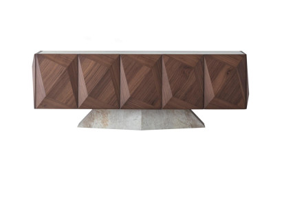 Sideboard Modern Braun Elegant Anrichte Kommode Konsole Möbel