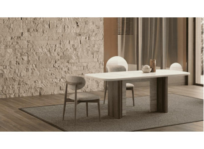 Esstisch Tisch 2x Esszimmerstühle Polsterstühle Moderner Stil