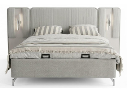 Bett Stil modern weiß bequem komfortabel Schlafzimmer praktisch