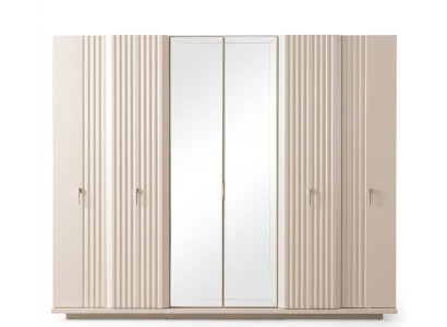 Kleidschrank Beige Modern Raffiniertes Design Hochwertig
