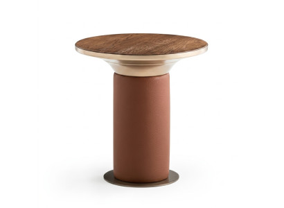 Beistelltisch Modern Stil Braun Exklusiv Minimalistisch Stilvoll