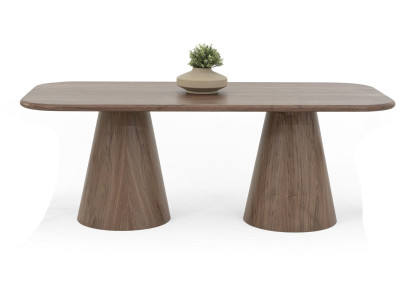 Esstisch Modern Braun Gemütlich Stabil Minimalistisch Trendig Elegant