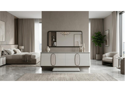 Kommode mit Spiegel Hochwertig Elegant Modern Langlebig Robust Zeitlos