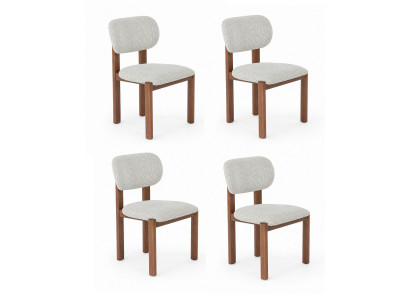 4х Stühle Modern Weiß Ästhetisch Esszimmerstühle Fein Gemütlich Hell
