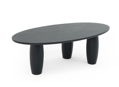 Esstisch Modern Schwarz Designerisch Markant Strukturiert Schlicht