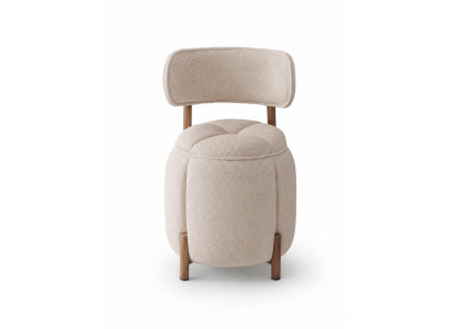 Sitzhocker Modern Beige Raffiniert Minimalistisch Elegant Fein Luxus