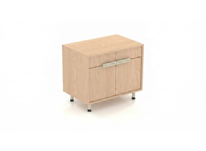 Stilvolle Beige Kommode Designer Kompakte Holz Beistellkommode