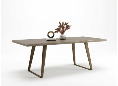 Moderner Esstisch Braun Design Küchentisch Esszimmer Tisch Holz