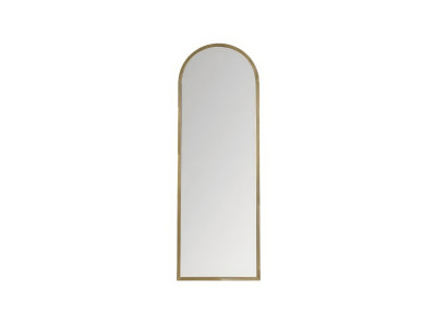 Spiegel Standspiegel Modern Gold Edel Luxus Bogenform Design