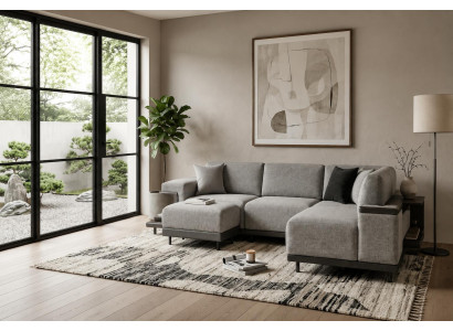 Stilvolles Ecksofa L-Form für ein modernes Wohnambiente