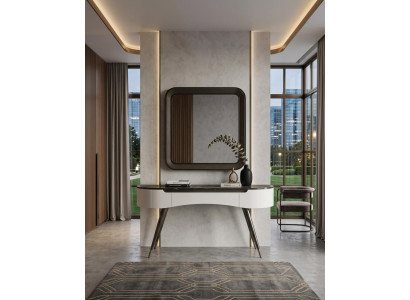 Konsole mit Spiegel Hochwertig Elegant Modern Langlebig Robust Zeitlos