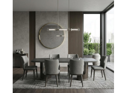 Esszimmer set Esstisch 6x Stühle Moderner Stil Robust Hochwertig Edel
