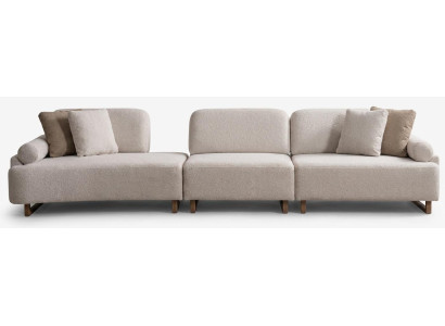 Flexibler modularer 4-Sitzer mit hohem Sitzkomfort und Stil